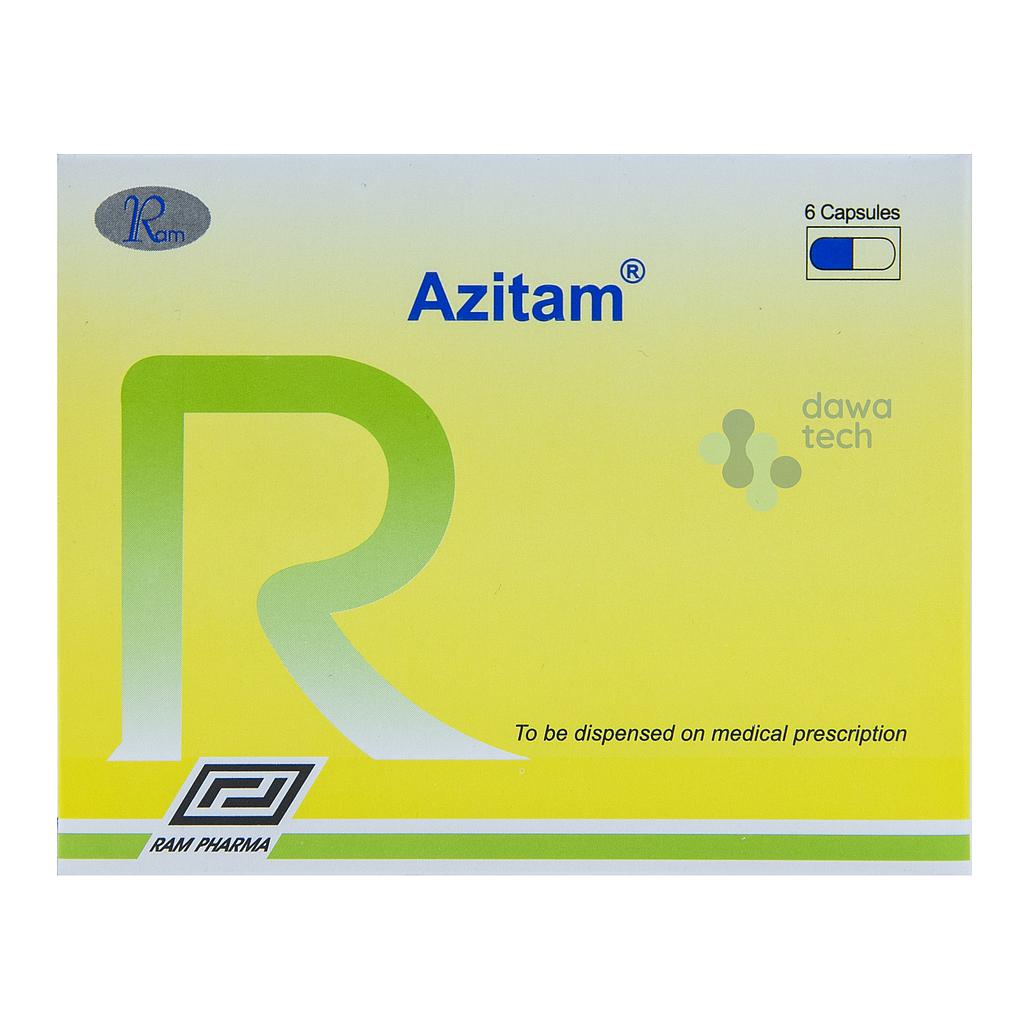 Azitam 250mg Cap.6'S