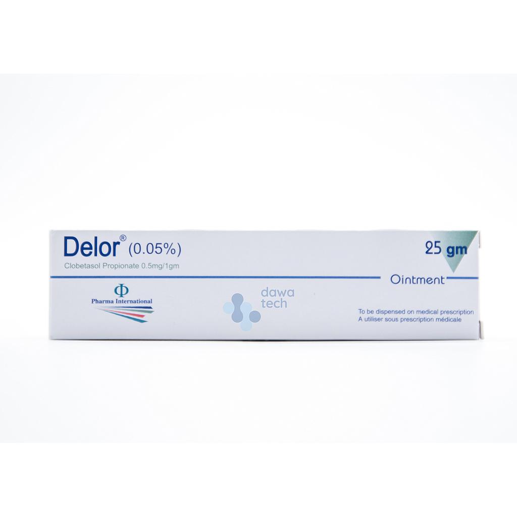 Delor 0.05% Ointment 25gm