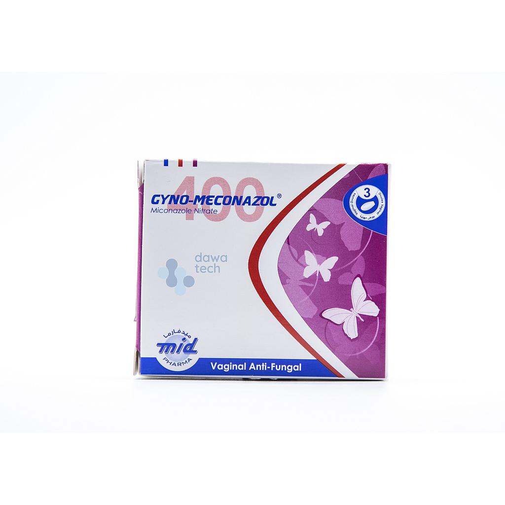 Gyno Meconazol 400mg Ov 3'S