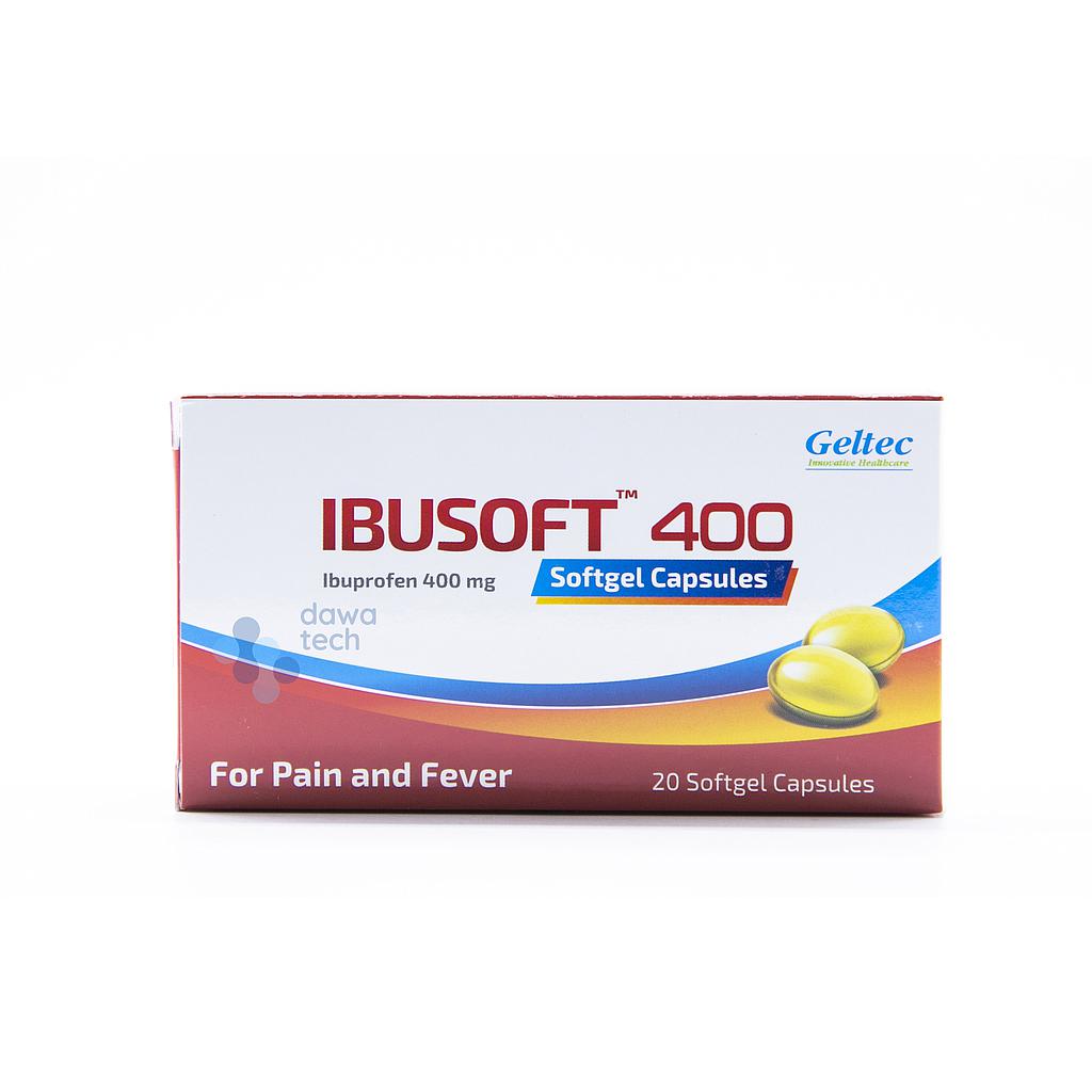 Ibusoft 400 Mg Softgel Cap