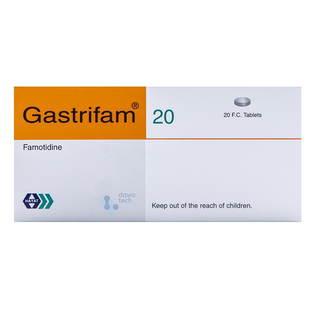 Gastrifam 20 Mg 20 Tab