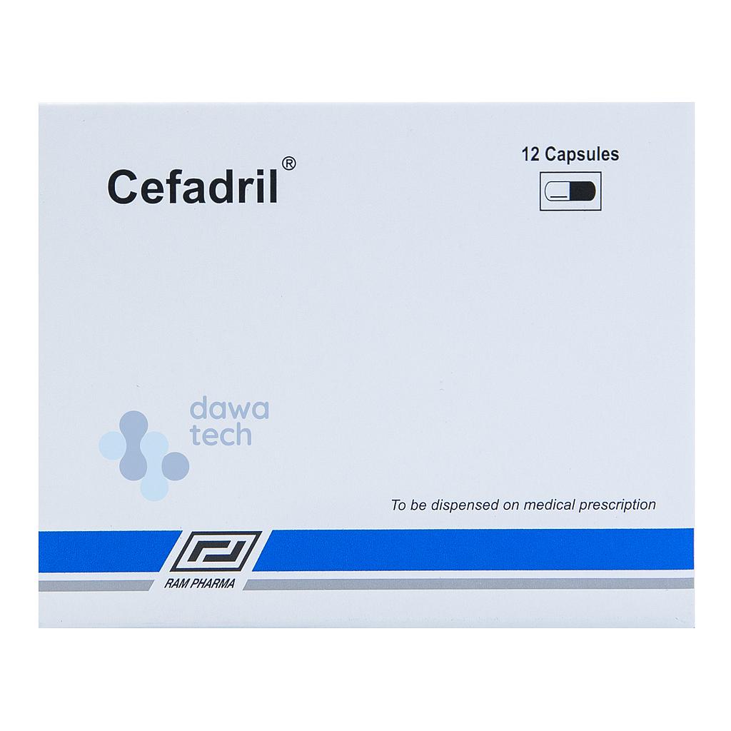 Cefadril 500 mg 12 Cap