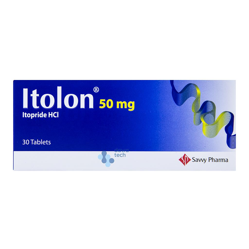 Itolon 50 Mg 30 Tab