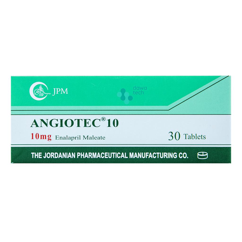 Angiotec 10 Mg 30 Tab