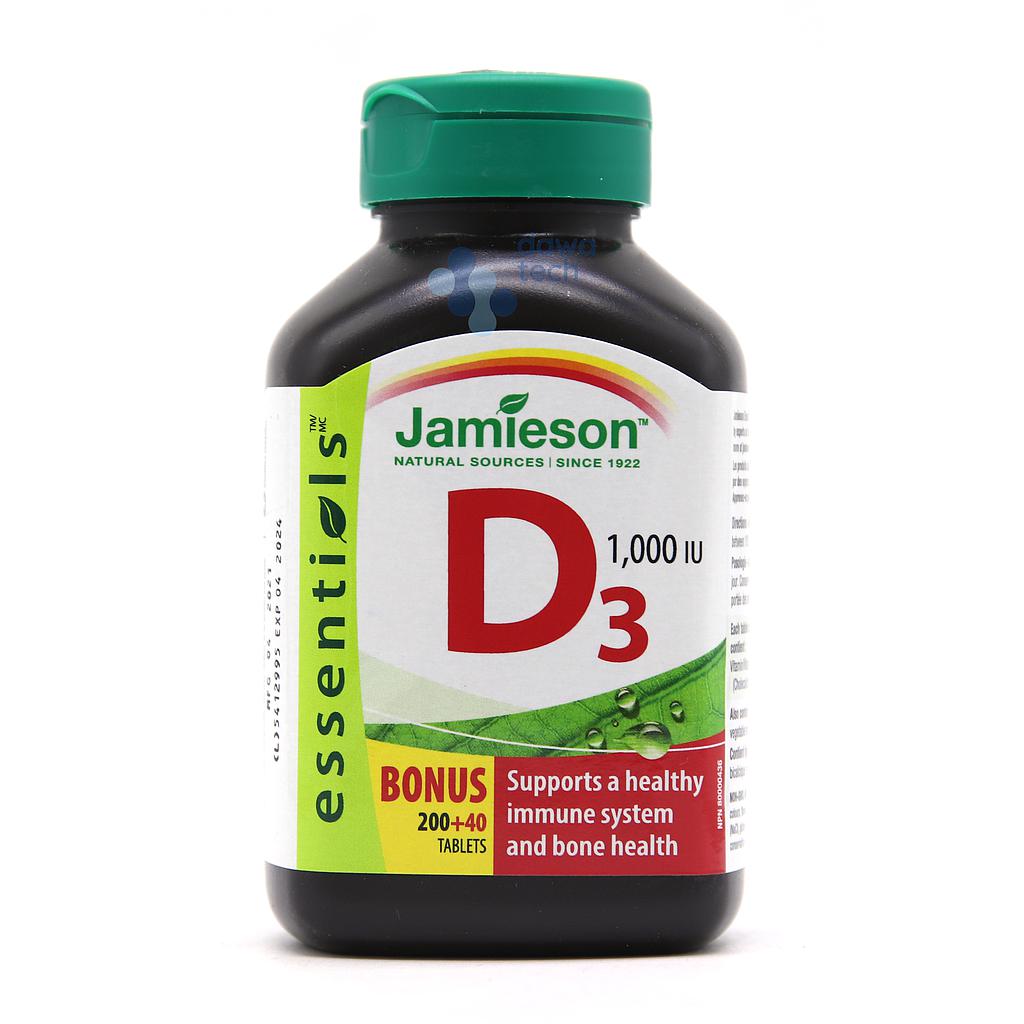 J/VIT D 1000 IU/240TAB