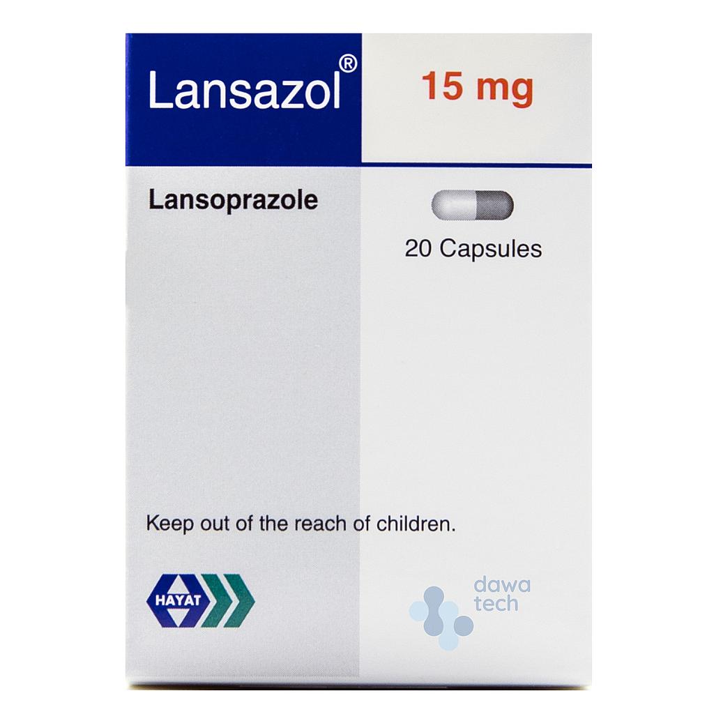 Lansazol 15 Mg 20 Cap