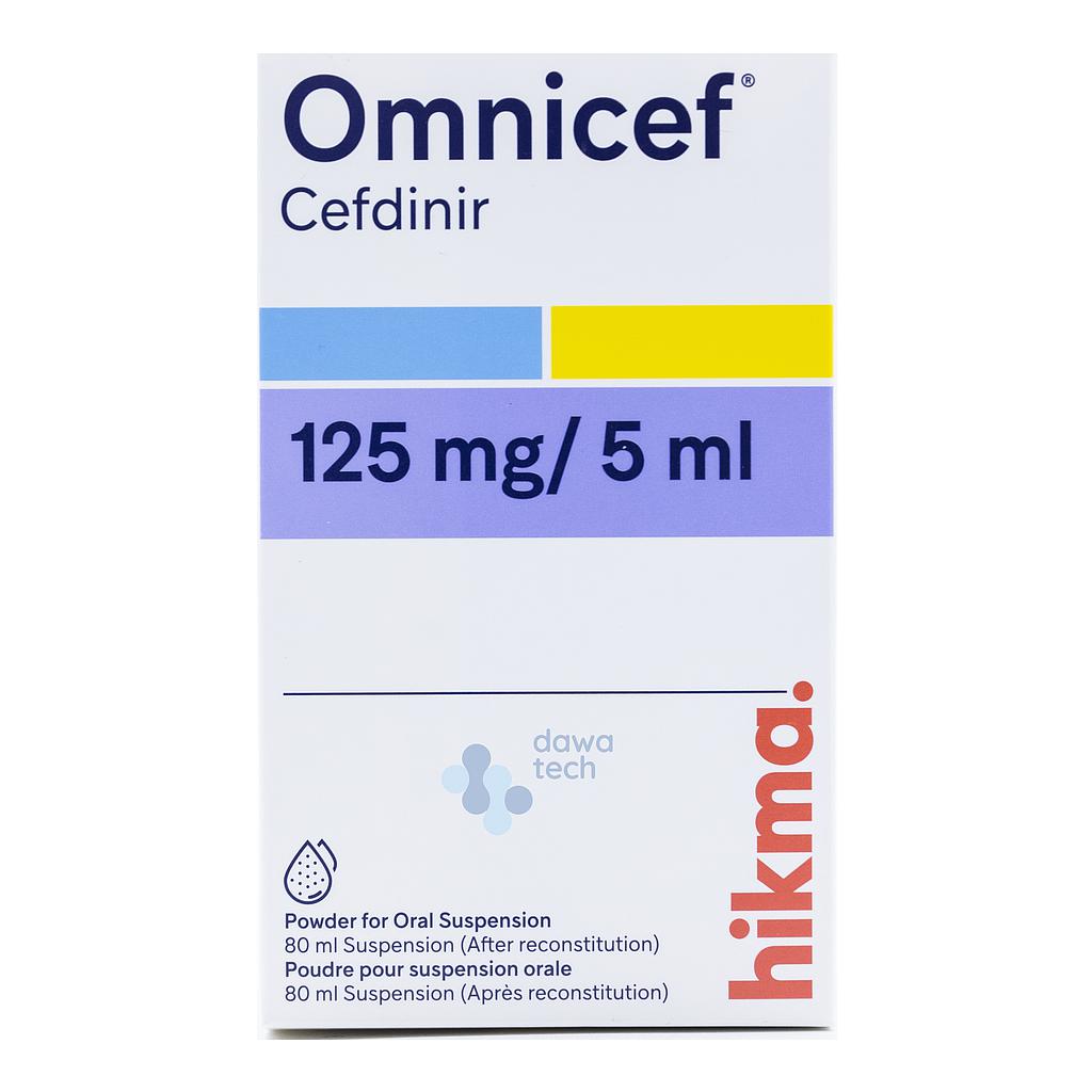 Omnicef 125 Mg 80 mL