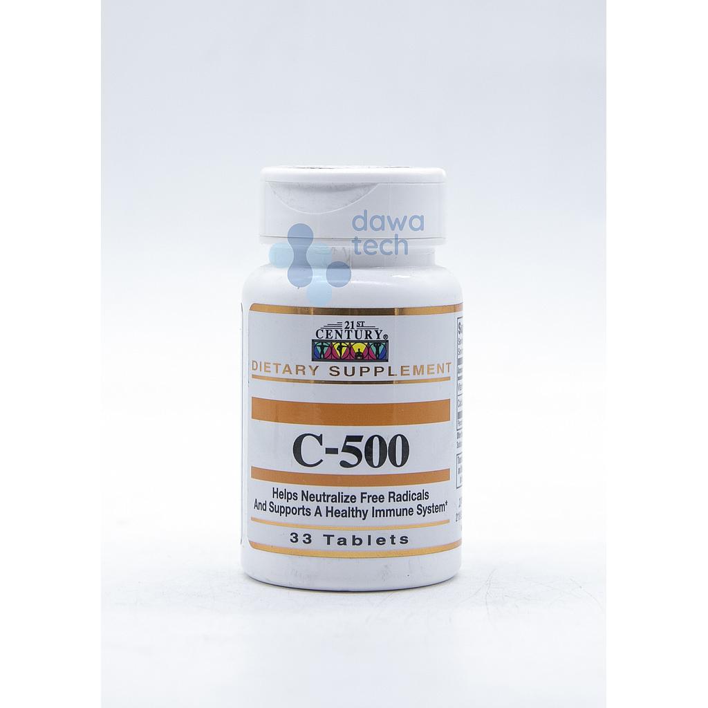 Century Vitamin C 500 Mg 33 Tab 819