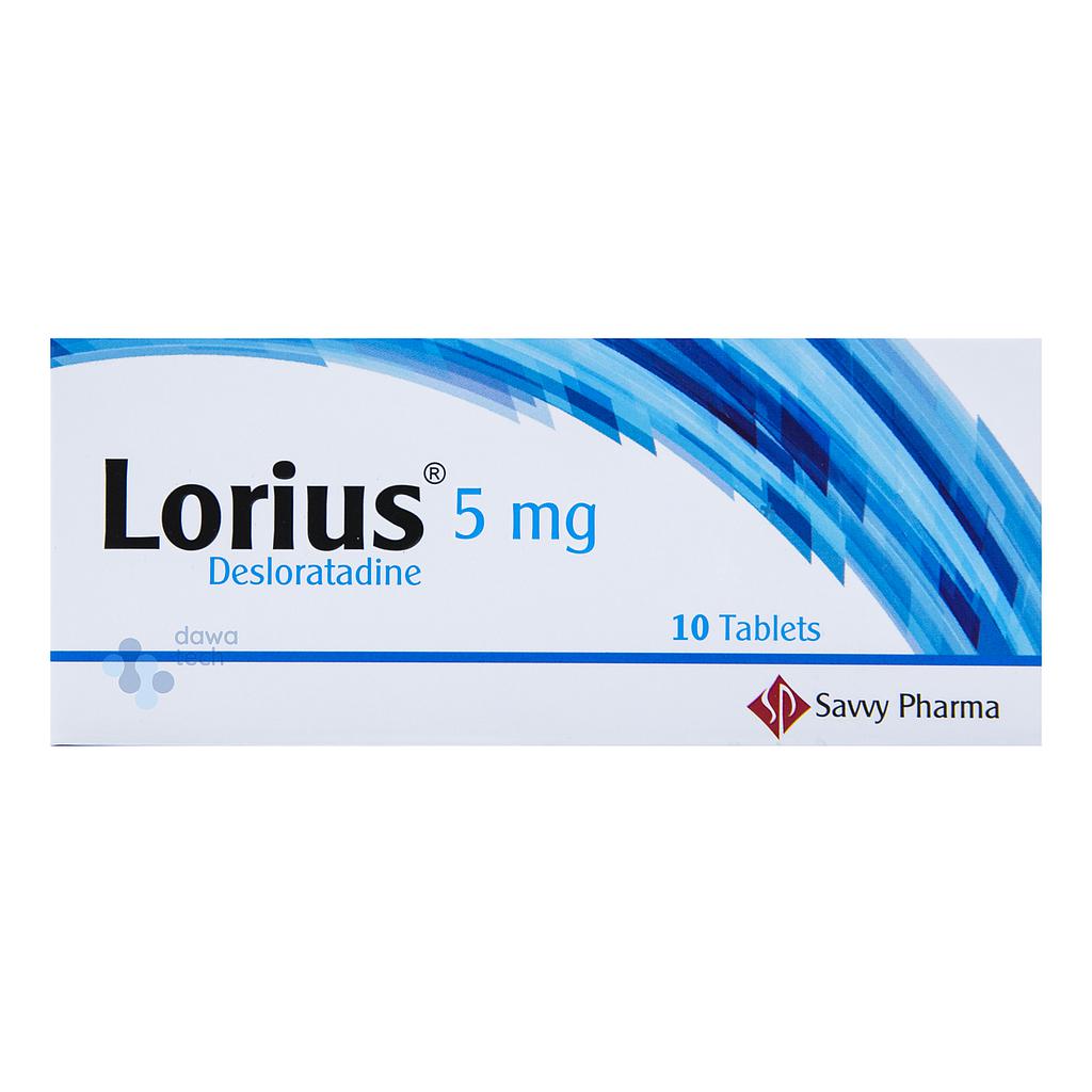 Lorius 5 Mg 10 Tab