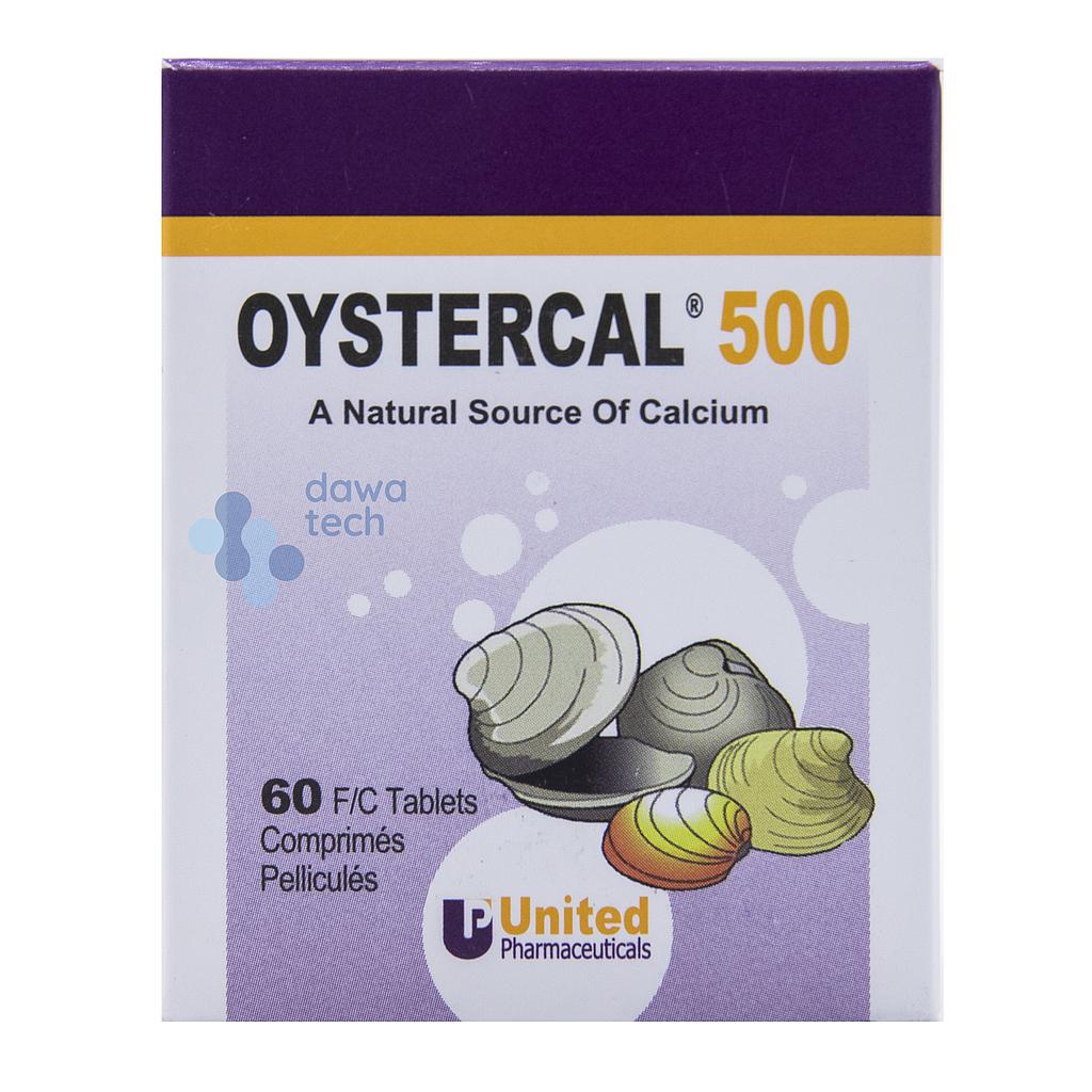 Oystercal 500 Mg 60 Tab