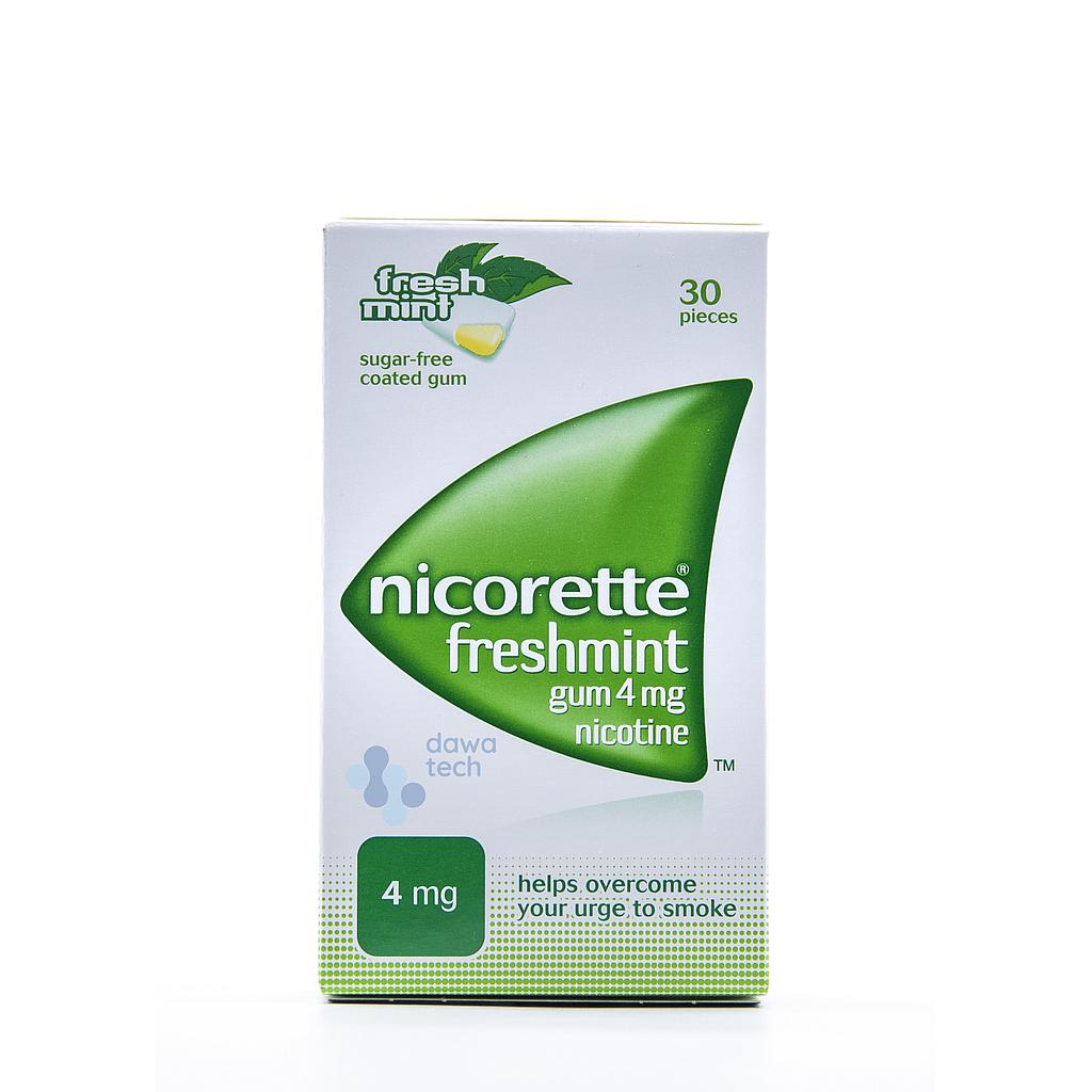 Nicorette Gum 4 Mg/بيع قطعي