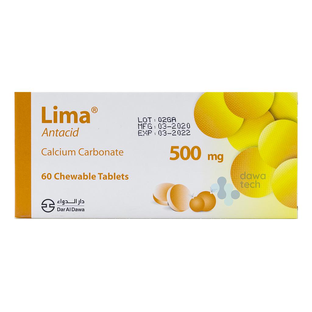 Lima 500 60 Chewable Tab