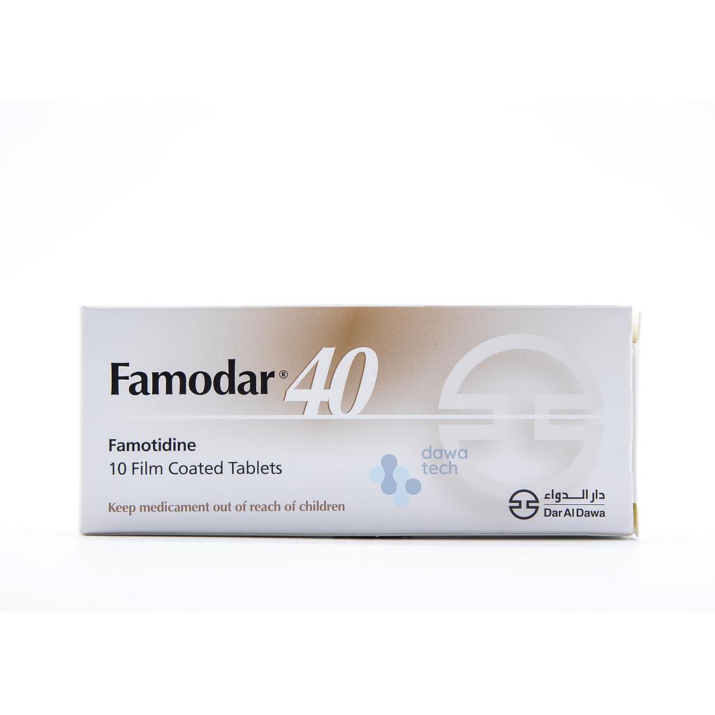 Famodar 40 Mg 10 Tab