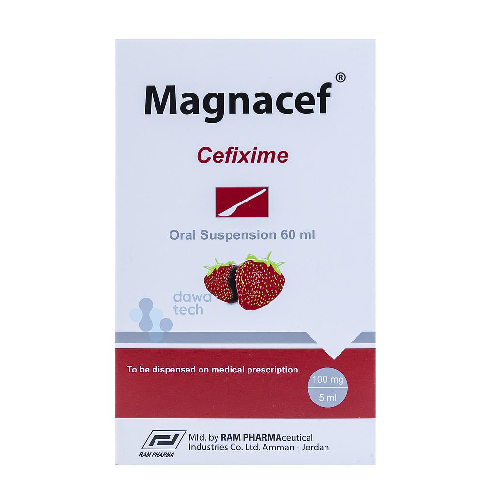 Magnacef 100 mg Susp 60ml