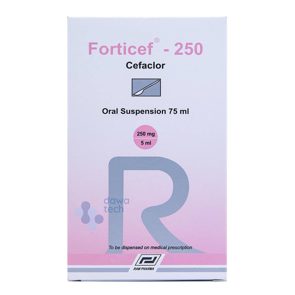 FORTICEF 250MG SUSP