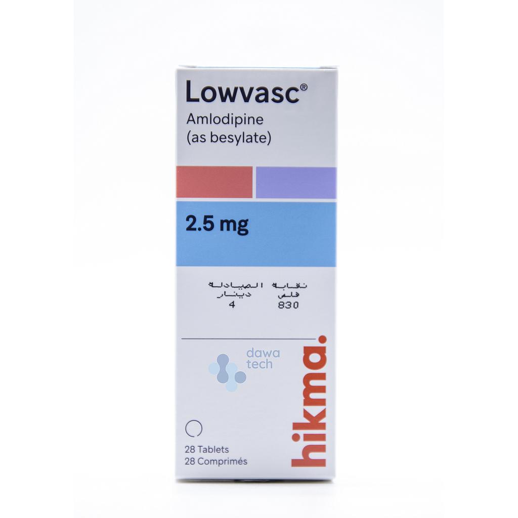 Lowvasc 2.5 Mg 28 Cap