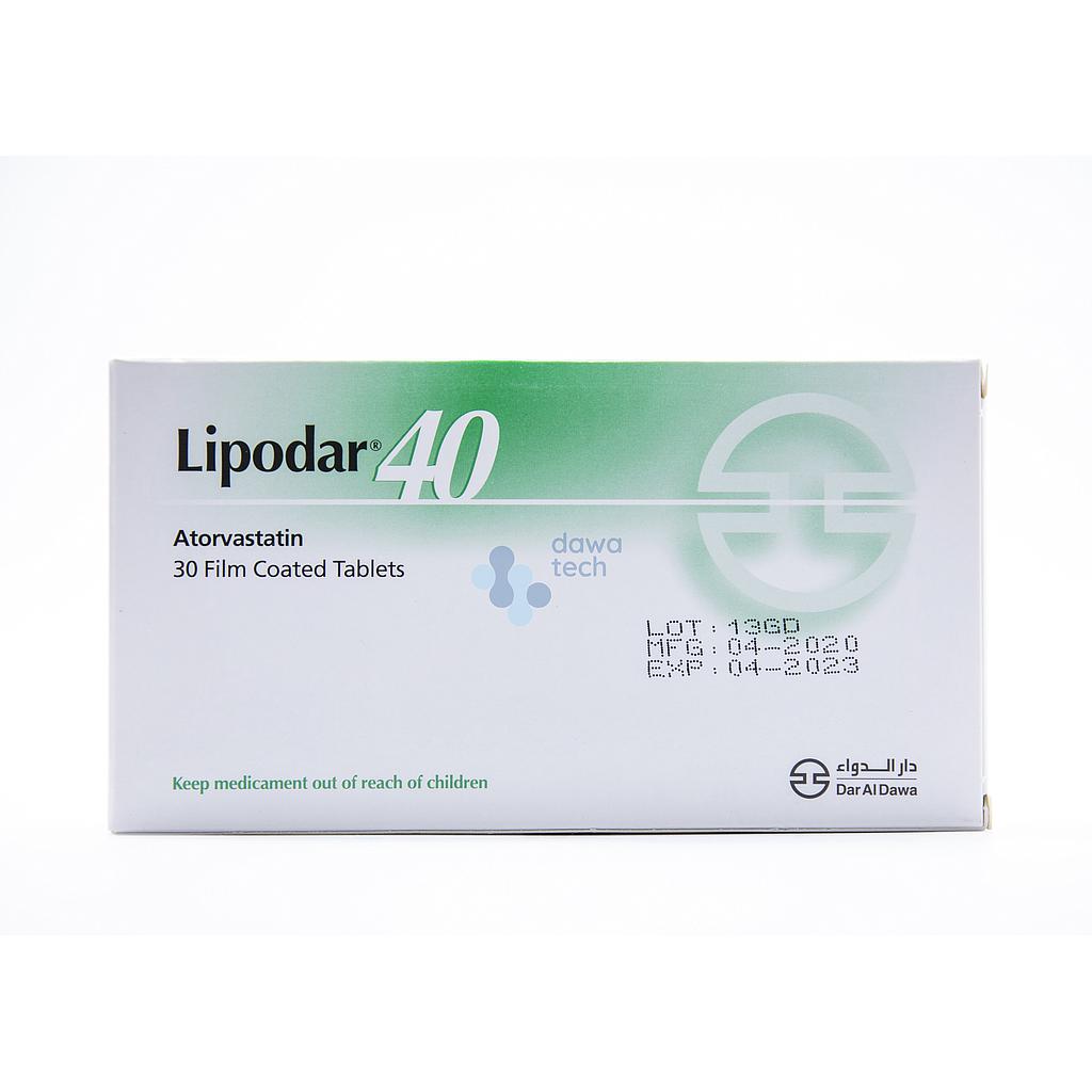 Lipodar 40 Mg