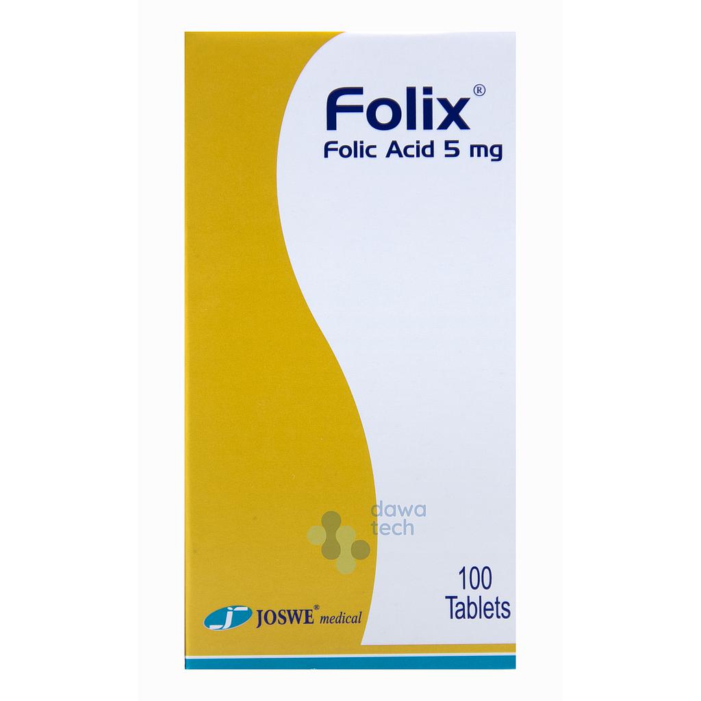 Folix 5 Mg 100 Tab