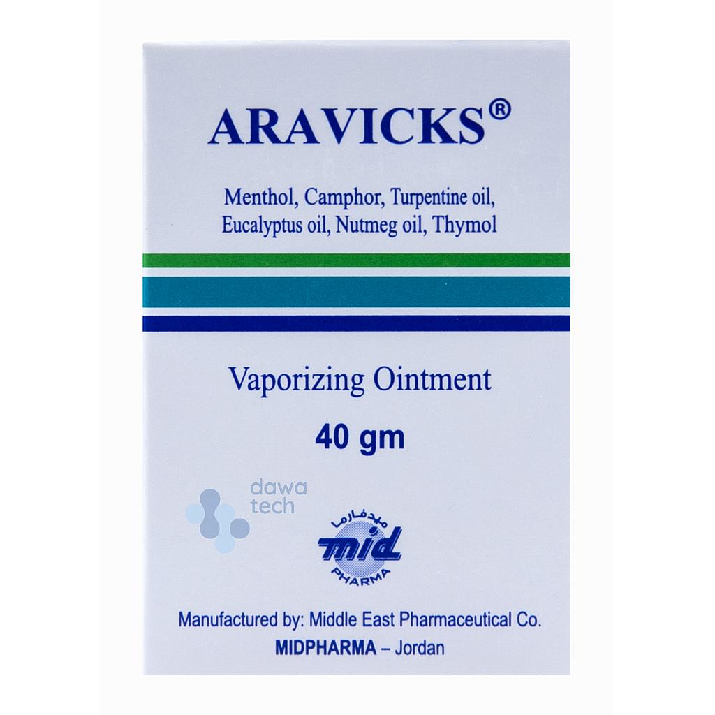Aravicks Ointment 40 Jar