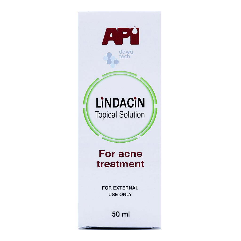 Lindacin 1% Topical Solution 50 mL