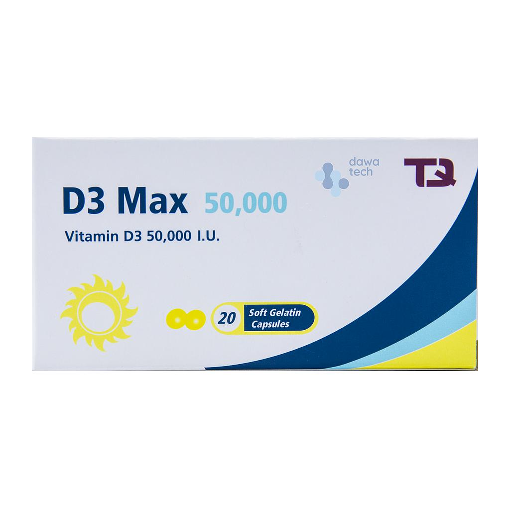 D3 Max 50.000 20 Cap