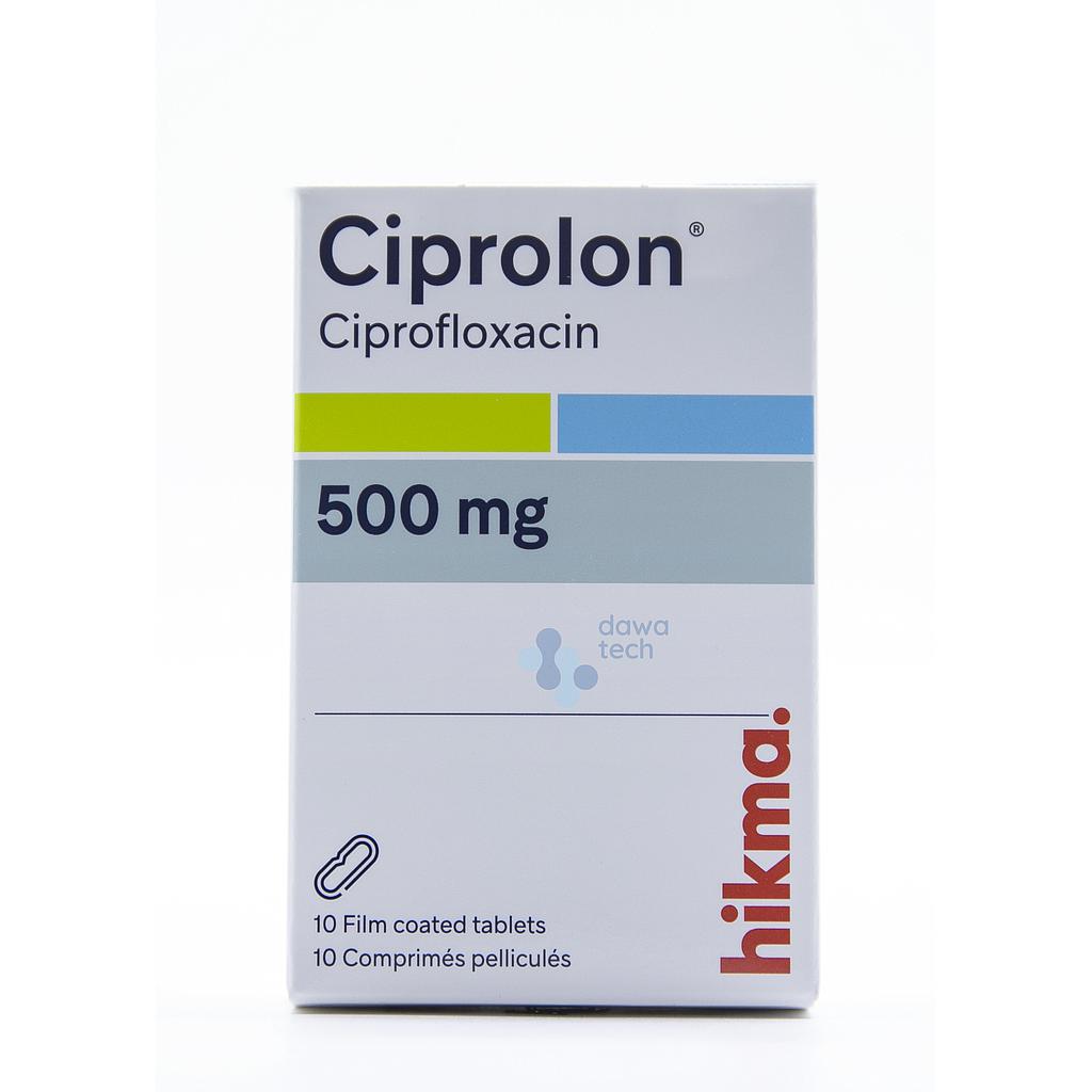 Ciprolon 500 Mg 10 Tab