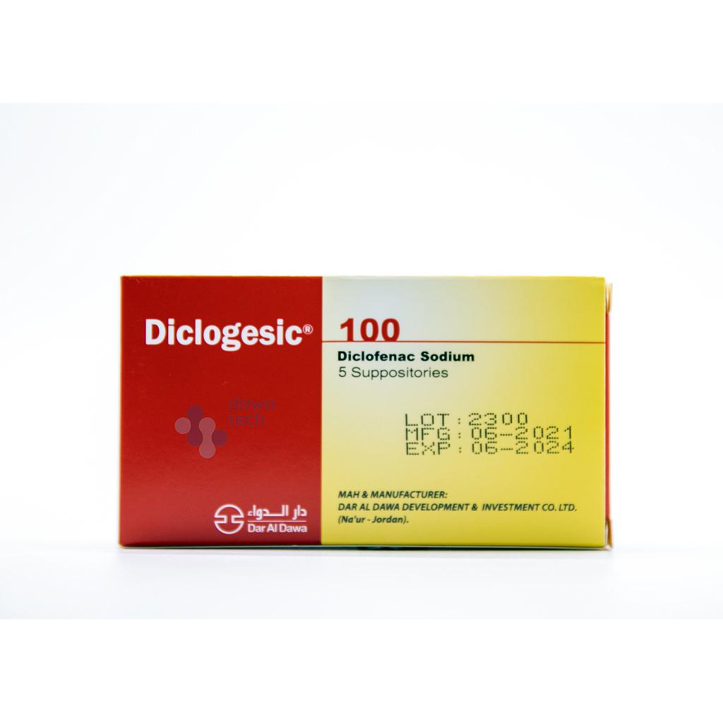 Diclogesic 100 Mg Supp