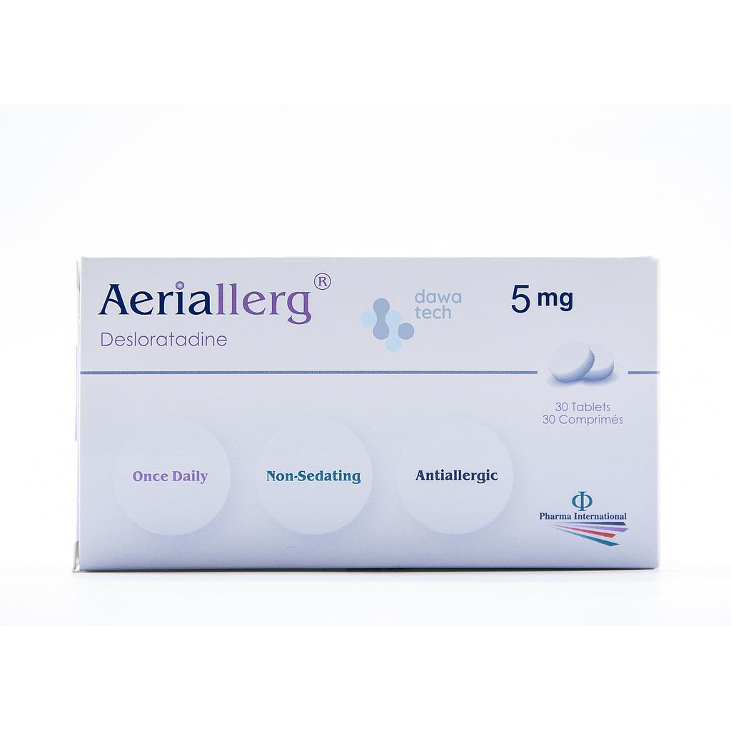 Aeriallerg 5mg Tab 30`S