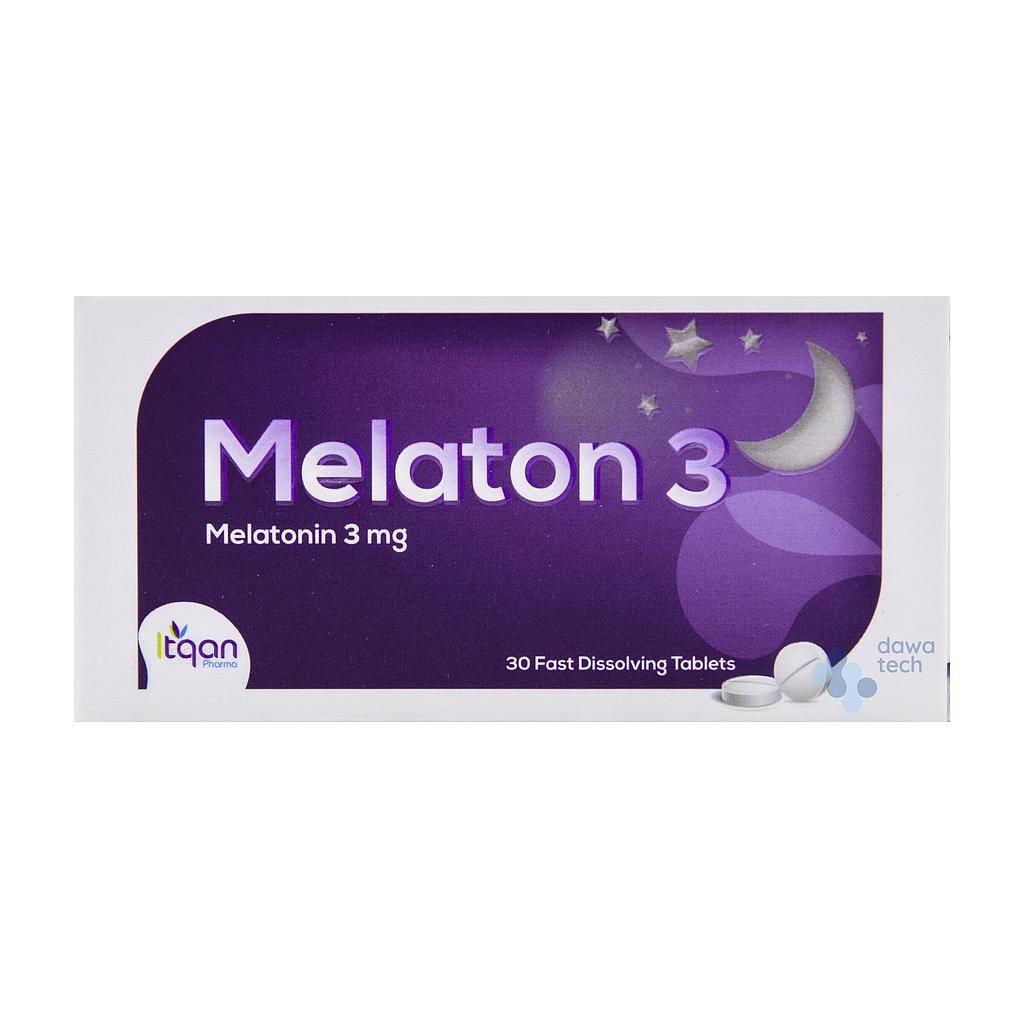 MELATON 3 MG 30 TAB
