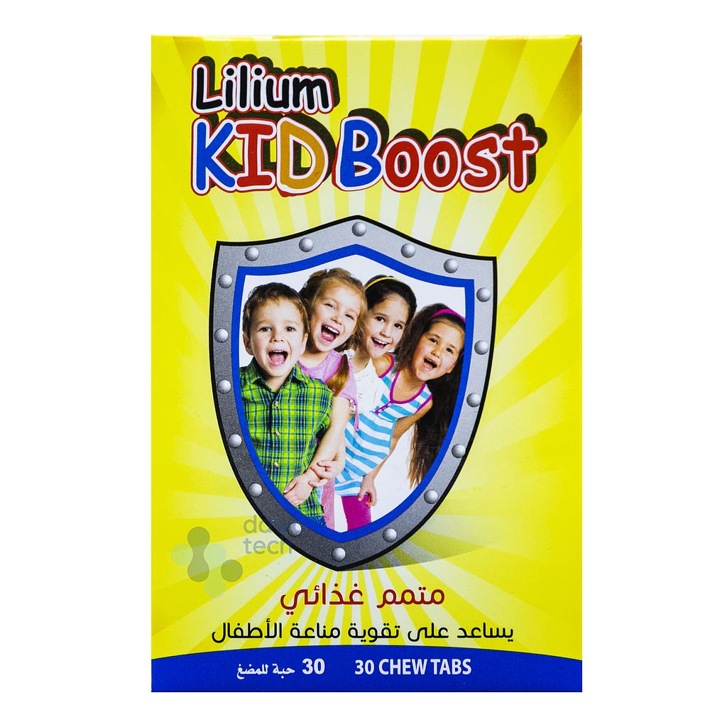 Lilium Kid Boost 30 Chewable Tab