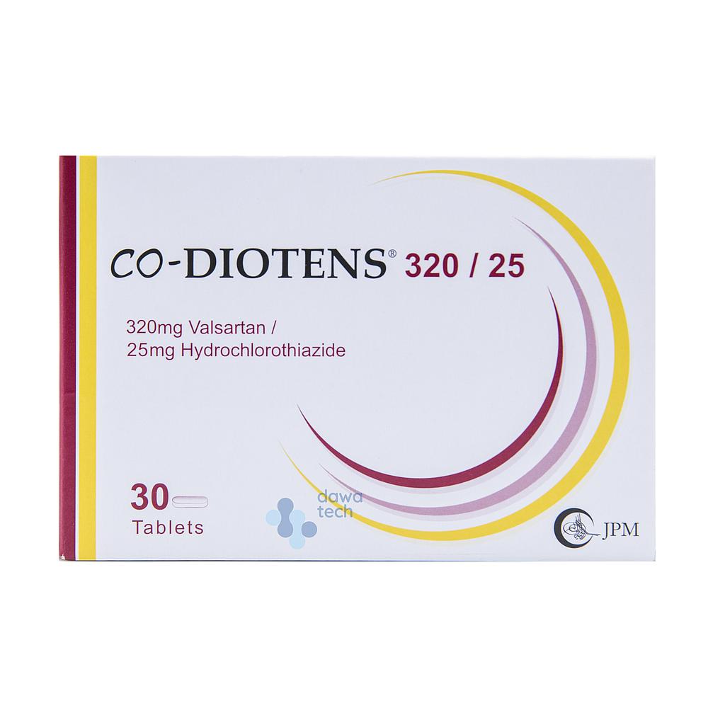 Co-Diotens 320/25 mg 30 Tab