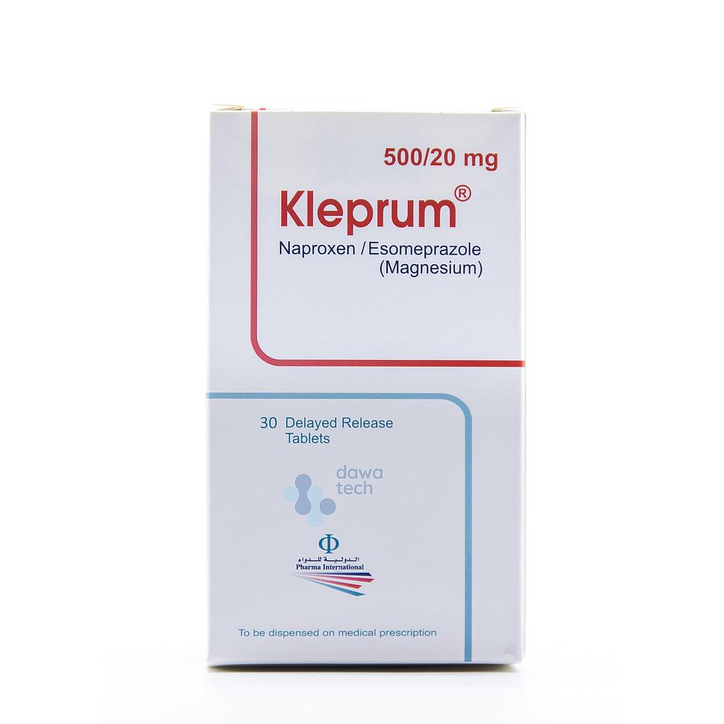 KLEPRUM 500/20 TAB