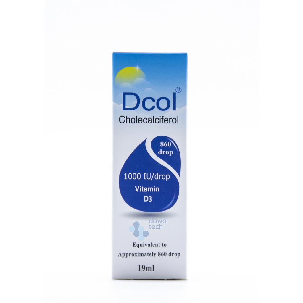 Dcol 1000  Iu / Drop 19 mL