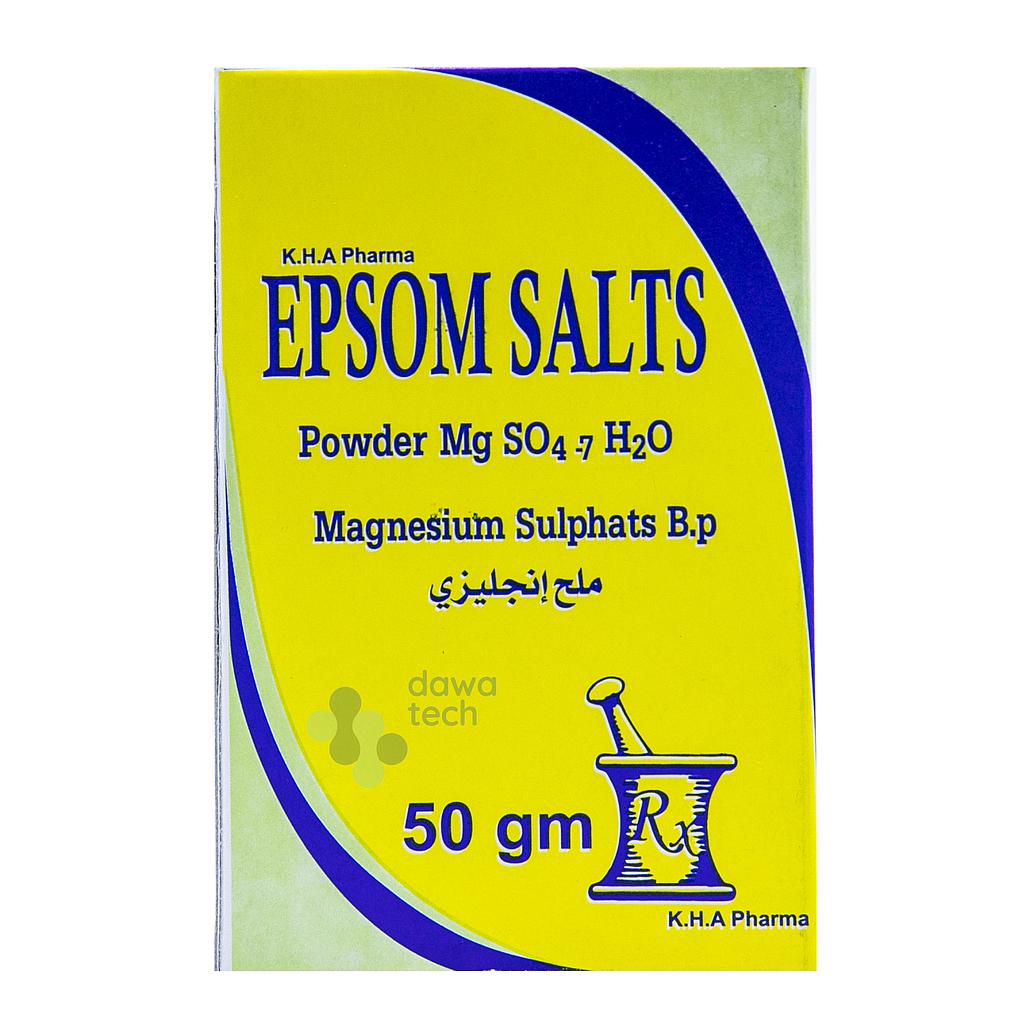 EPSOM SALT POWDER 50G ملح انجليزي