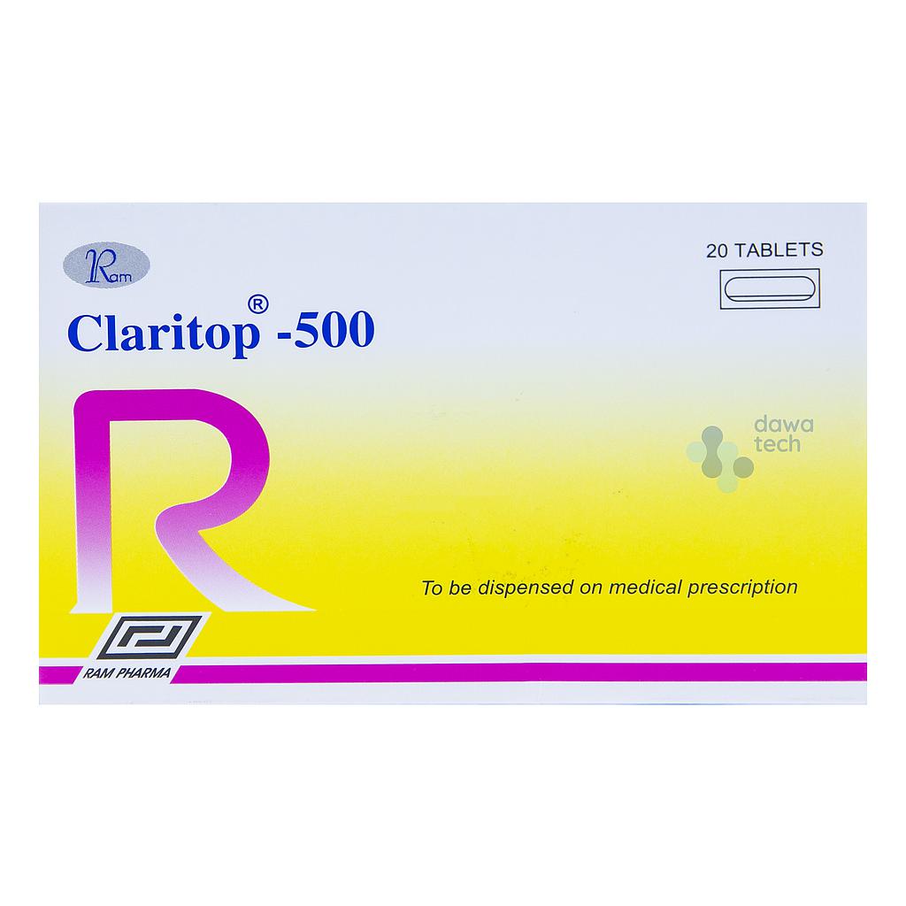 Claritop 500 Mg 20 Tab