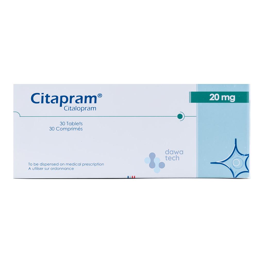 Citapram 20 Mg 30 Tab