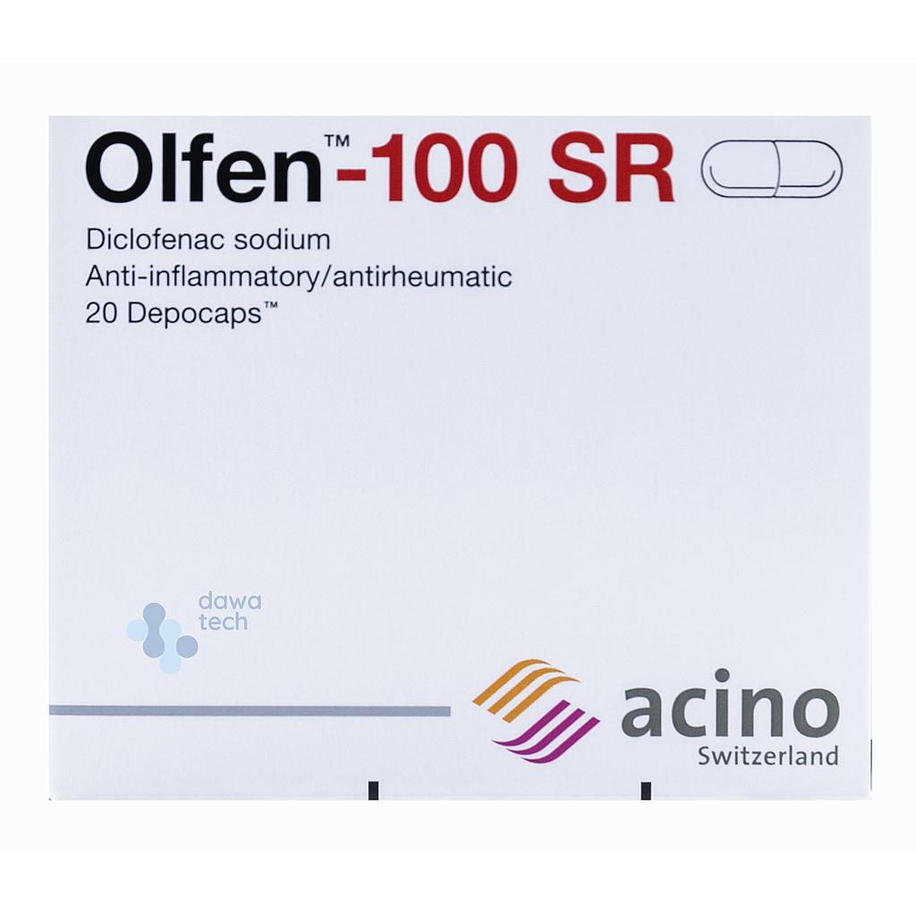 OLFEN SR 100 MG 20 CAP