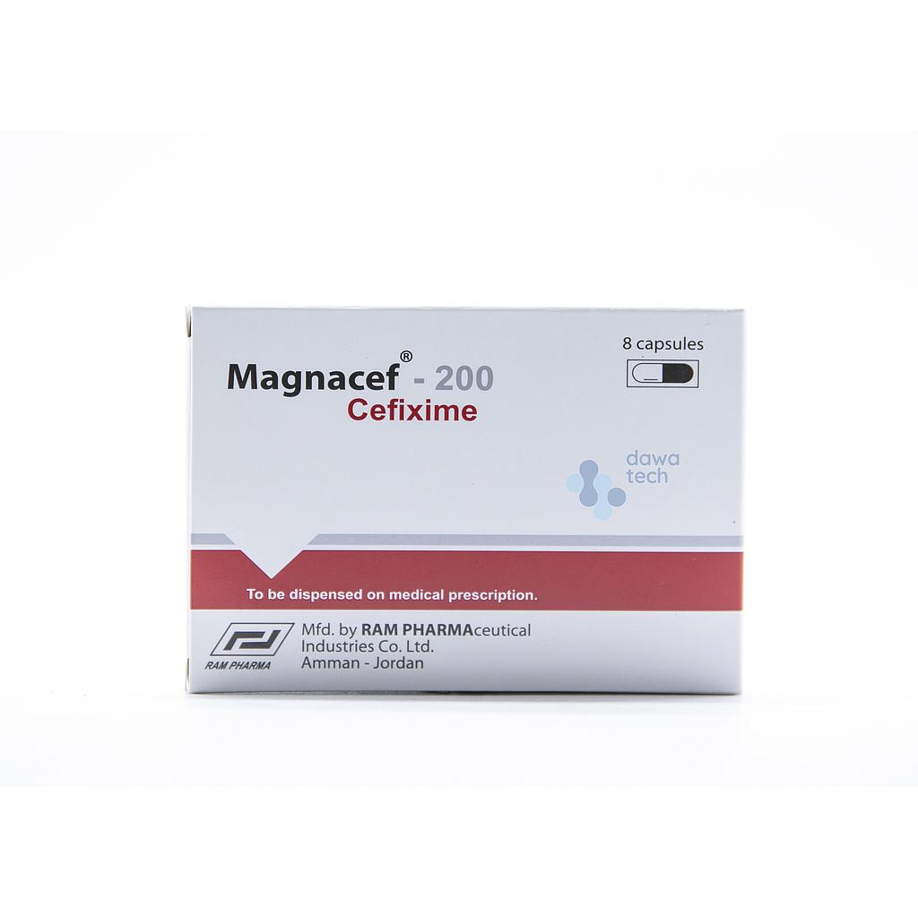 Magnacef 200 mg 8 Cap
