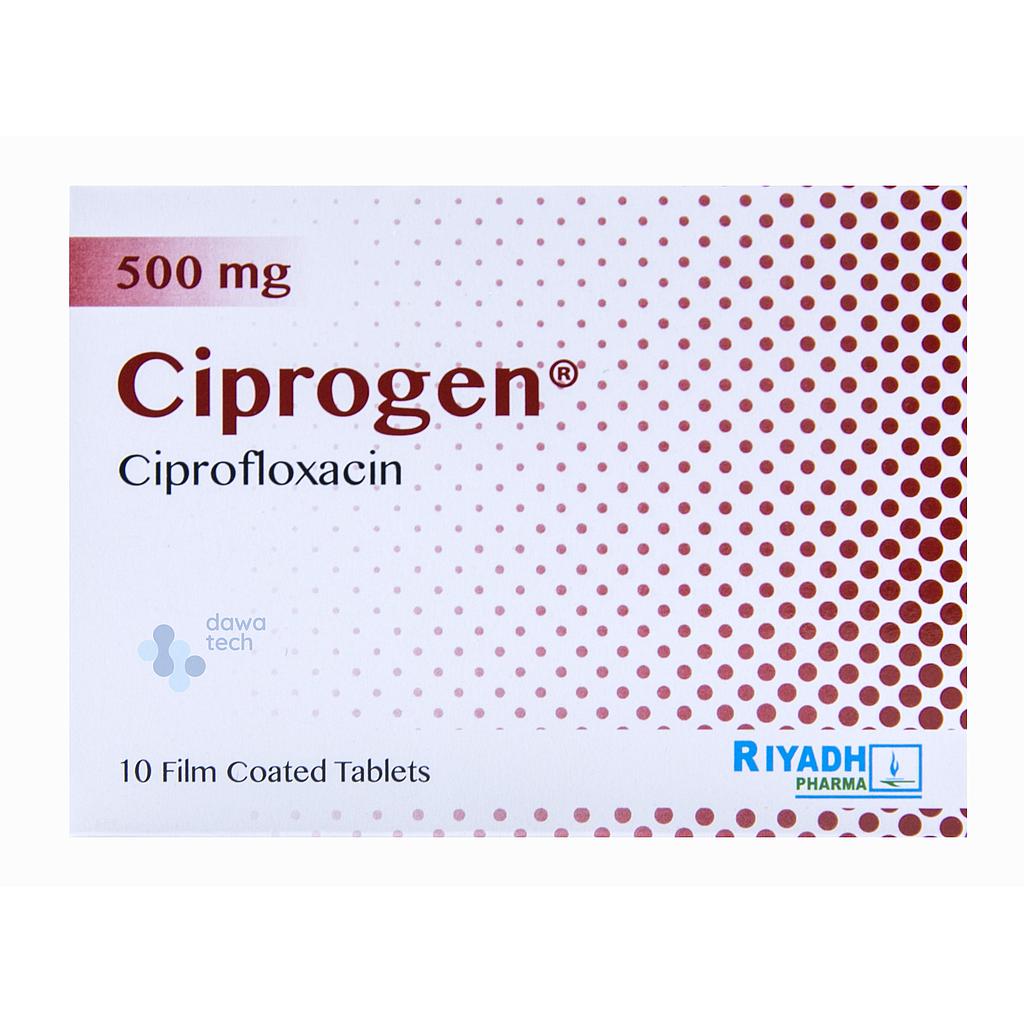 Ciprogen 500 Mg 10 Tab