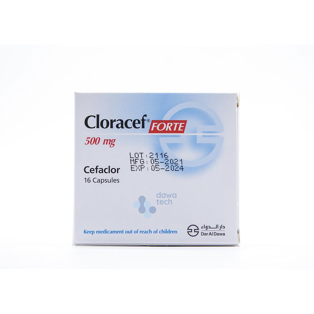 Cloracef Fort 500 Mg 16 Cap