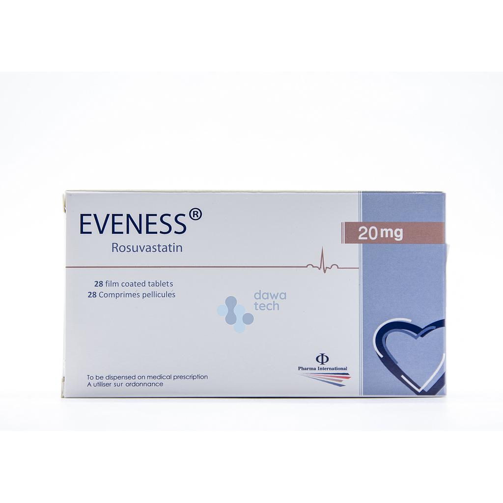 Eveness 20 Mg 28 Tab