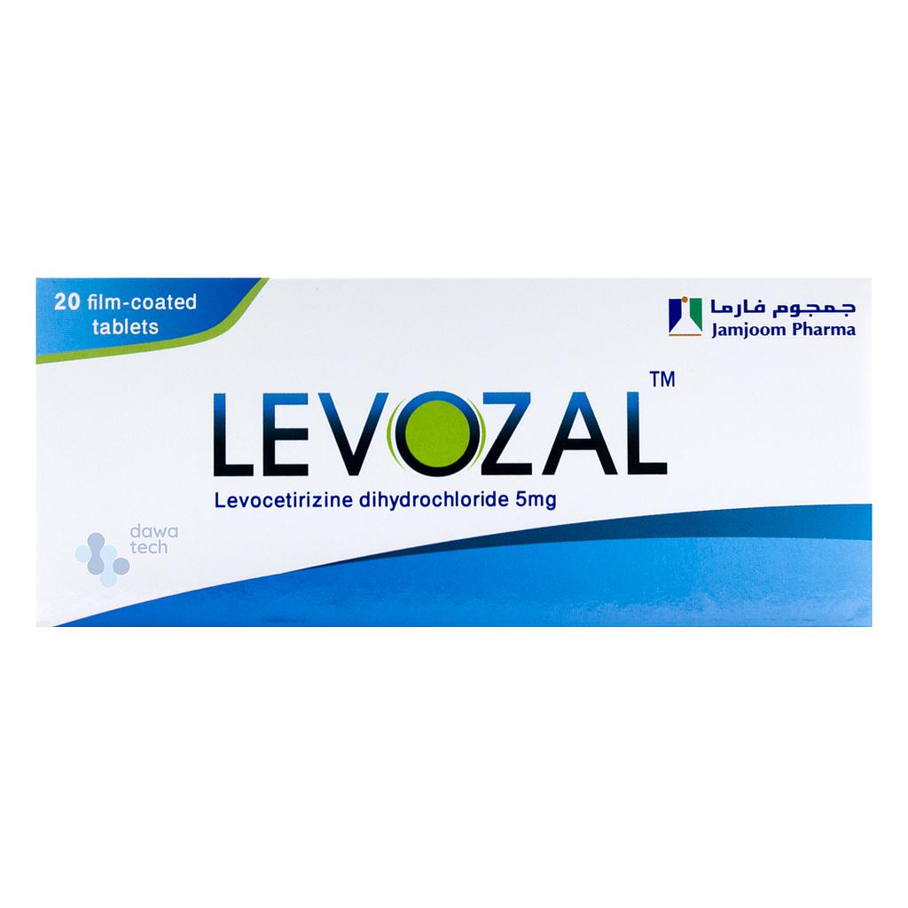 LEVOZAL 5MG 20 TAB
